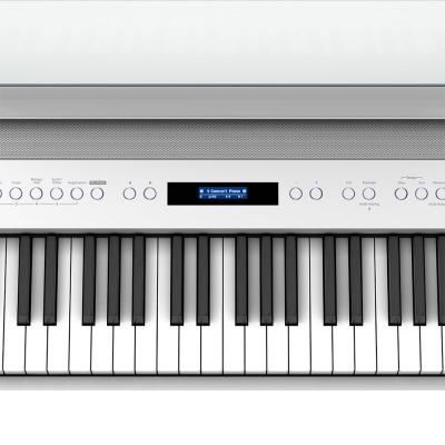 ROLAND FP-60X-WH Digital Piano ホワイト デジタルピアノ ローランド 電子ピアノ 88鍵 白鍵 黒鍵 ディスプレイ周辺画像