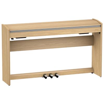 【組立設置無料サービス中】 ROLAND F701-LA ライトオーク調仕上げ 電子ピアノ 高低自在椅子付き 全体