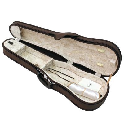 東洋楽器 UL シェル ONE ブラウン 4/4サイズ用 バイオリンケース 中身の画像