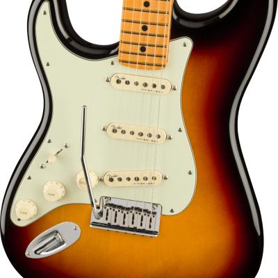 Fender American Ultra Stratocaster Left-Hand MN UBST エレキギター コントロール画像