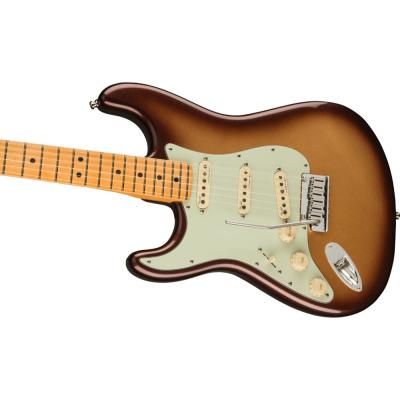 Fender American Ultra Stratocaster Left-Hand MN MBST エレキギター ボディアップ画像