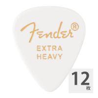 Fender 351 Shape Premium Picks Extra Heavy White ギターピック 12枚入り