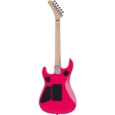 EVH 5150 Series Standard Maple Fingerboard Neon Pink エレキギター 背面全体の画像