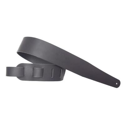 LM Products LS-2301R Black Crazyhorse Leather ギターストラップ