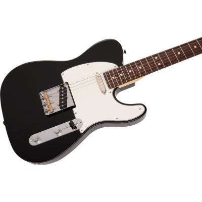 Fender Made in Japan Hybrid II Telecaster RW BLK エレキギター ボディ斜めアングル画像
