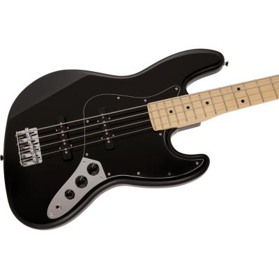 Fender Made in Japan Hybrid II Jazz Bass MN BLK エレキベース ボディ斜めアングル画像