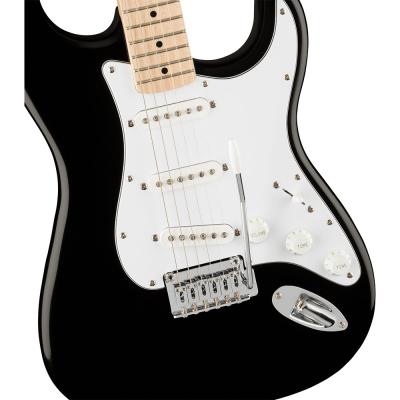 Squier Affinity Series Stratocaster BLK エレキギター ボディトップ画像