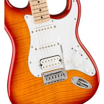 Squier Affinity Series Stratocaster FMT HSS SSB エレキギター ボディトップ画像