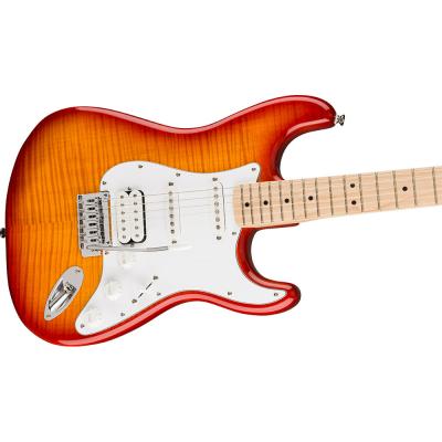 Squier Affinity Series Stratocaster FMT HSS SSB エレキギター ボディトップ画像