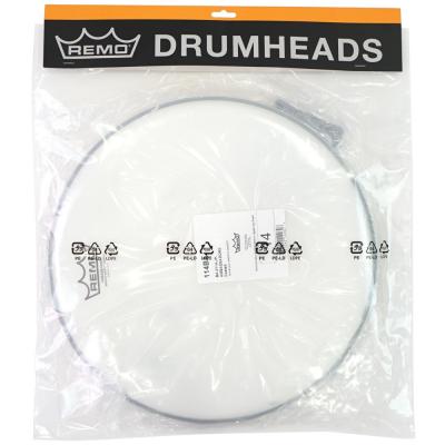 REMO 114BA/TW-GEL コーテッドアンバサダー ツインパック ドラムミュート付き 14インチドラムヘッド