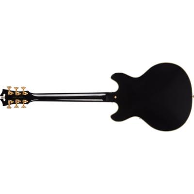 D’Angelico Excel Mini DC Black エレキギター バック画像