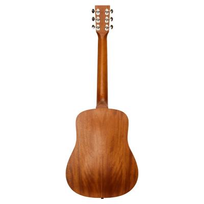 S.YAIRI YM-02 NTL ミニアコースティックギター 背面の画像