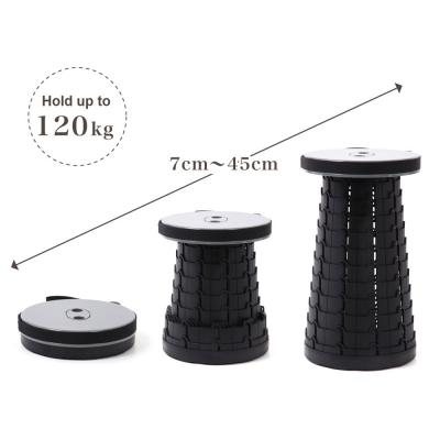 Mini Max Stool Mini Max Telescoping Stool Yellow 伸縮式スツール 画期的な高さ調整モバイル椅子。