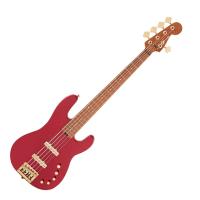 Charvel Pro-Mod San Dimas Bass JJ V Candy Apple Red 5弦 エレキベース
