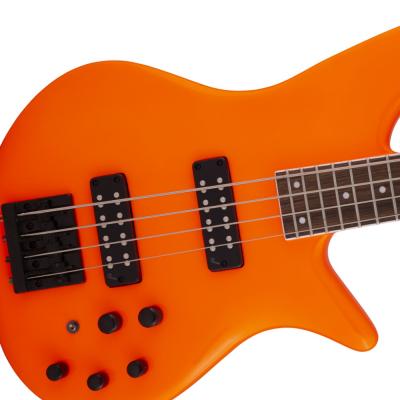 Jackson X Series Spectra Bass SBX IV Neon Orange エレキベース ボディトップアップ画像