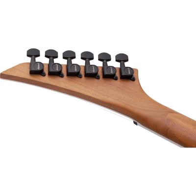 Jackson JS Series Dinky Arch Top JS24 DKAM Black Stain エレキギター ヘッド裏側の画像