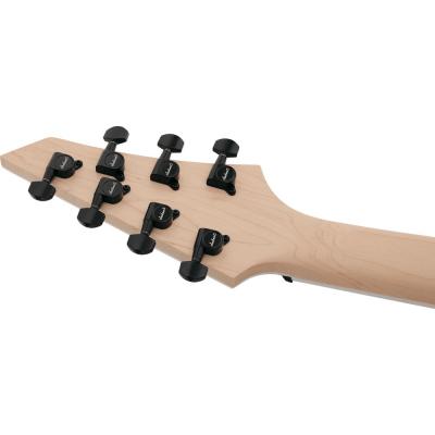 Jackson JS Series Dinky Arch Top JS22Q-7 DKA HT Transparent Black Burst エレキギター ヘッド裏側の画像