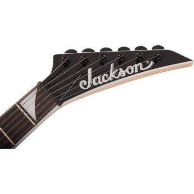 Jackson JS Series Dinky Arch Top JS32Q DKA HT  Transparent Green Burst エレキギター ヘッド部分アップ画像
