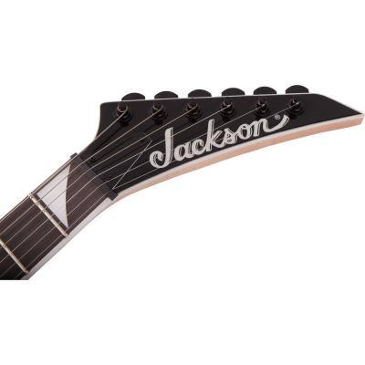 Jackson JS Series Dinky Arch Top JS32Q DKA HT Transparent Purple Burst エレキギター ヘッドアップ画像