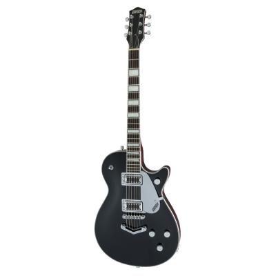 GRETSCH G5220 Electromatic Jet BT Single-Cut with V-Stoptail BLK エレキギター 全体像