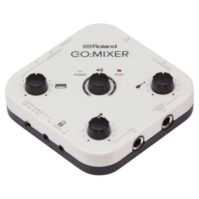 ROLAND GO:MIXER スマートフォン用オーディオミキサー オーディオインターフェイス 全体像