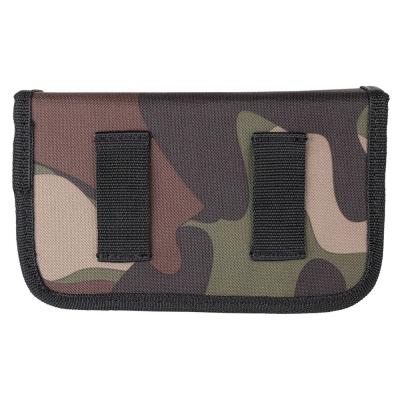 PROTEC A221CAMO カモフラージュ柄 トランペットマウスピース用ポーチ 4本用 背面