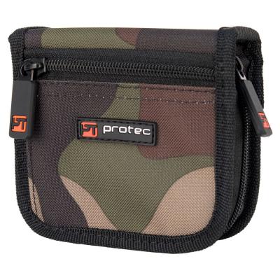 PROTEC A222CAMO カモフラージュ柄 トロンボーンマウスピース用ポーチ 2本用