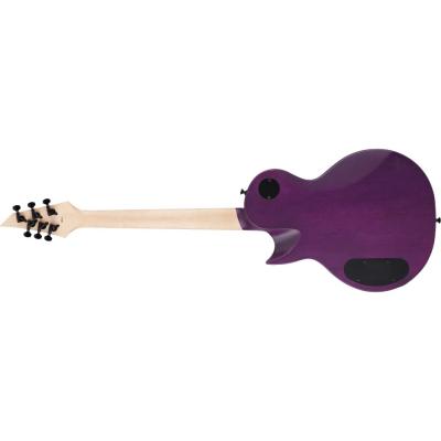 Jackson Pro Series Monarkh SCP Transparent Purple Burst エレキギター バック画像