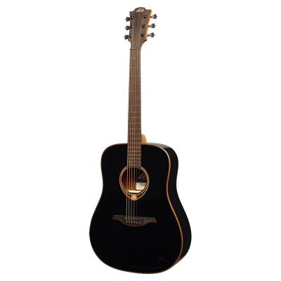 LAG GUITARS T118D-BLK アコースティックギター ボディ全体画像