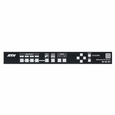 ATV AV-4K-4X1 HDMI2.0 4ch MULTI-FORMAT SEAMLESS SWITCHER ビデオスイッチャー 正面画像