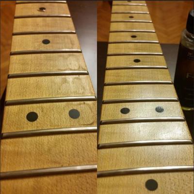 MUSIC NOMAD MN151 F-ONE 指板用コンディションオイル テックサイズ 使用例画像1