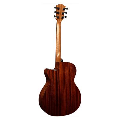 LAG GUITARS T118ASCE エレクトリックアコースティックギター ボディバック画像
