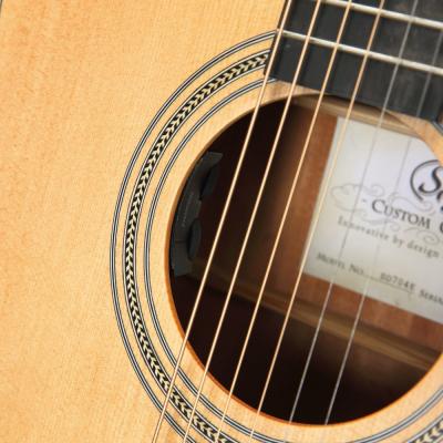 SX SD704 エレクトリックアコースティックギター アップの画像