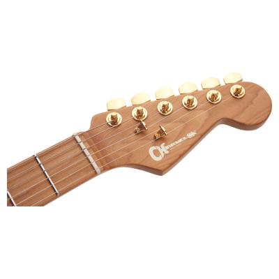 Charvel Pro-Mod DK24 HSH 2PT CM Mahogany Natural エレキギター ヘッド表