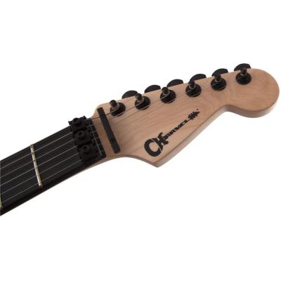 Charvel Pro-Mod PM SD1 HH FR EBN BLACK エレキギター ヘッドの画像