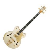 GRETSCH G6136B-TP Tom Petersson Signature Falcon 4-String Bass Aged White Lacquer エレキベース