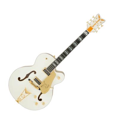 GRETSCH G6136-55 Vintage Select Edition ’55 Falcon Hollow Body with Cadillac Tailpiece Vintage White Lacquer エレキギター