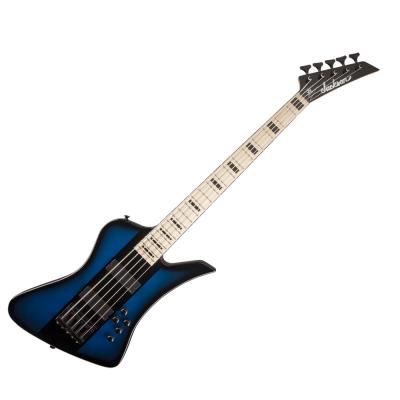 Jackson X Series Signature David Ellefson Kelly Bird V Bass Blue Stripe 5弦エレキギター