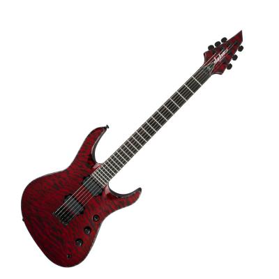 Jackson USA Signature Chris Broderick Soloist HT6 Transparent Red エレキギター