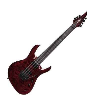 Jackson USA Signature Chris Broderick Soloist 7 Transparent Red 7弦エレキギター
