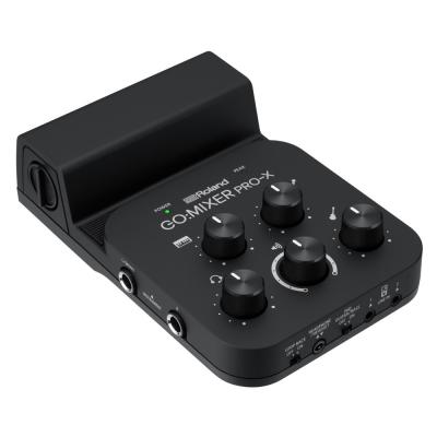 ROLAND GO:MIXER PRO-X スマートフォン用オーディオミキサー オーディオインターフェイス GOMIXERPX 筐体の画像