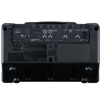 BOSS CUBE STREET II Black 乾電池駆動パフォーマンス用ステレオアンプ ギターアンプ 背面の画像