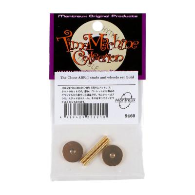 Montreux The Clone ABR-1 studs and wheels set Gold No.9460 サムナット・スタッドセット