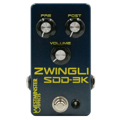 Westminster Effects WE-ZSDD Zwingli SDD-3K Preamp プリアンプ ギターエフェクター