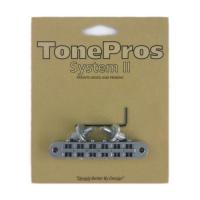 TonePros T3BP-SC Standard Tuneomatic サテンクローム ギター用ブリッジ