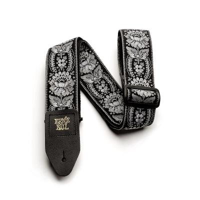 ERNIE BALL 4150 Silver Orleans Jacquard Strap ギターストラップ