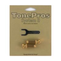 TonePros SM1-G Metric Locking Studs ブリッジスタッド アンカー ゴールド