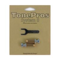 TonePros SS1-C Standard Locking Studs ブリッジスタッド アンカー クローム