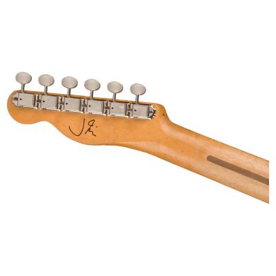 Fender J Mascis Telecaster Bottle Rocket Blue Flake エレキギター ヘッド裏