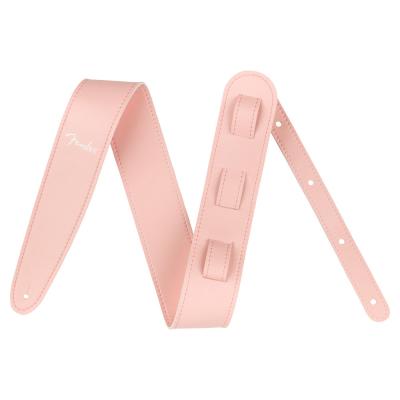 Fender Vegan Leather Strap Shell Pink 2.5" ギターストラップ